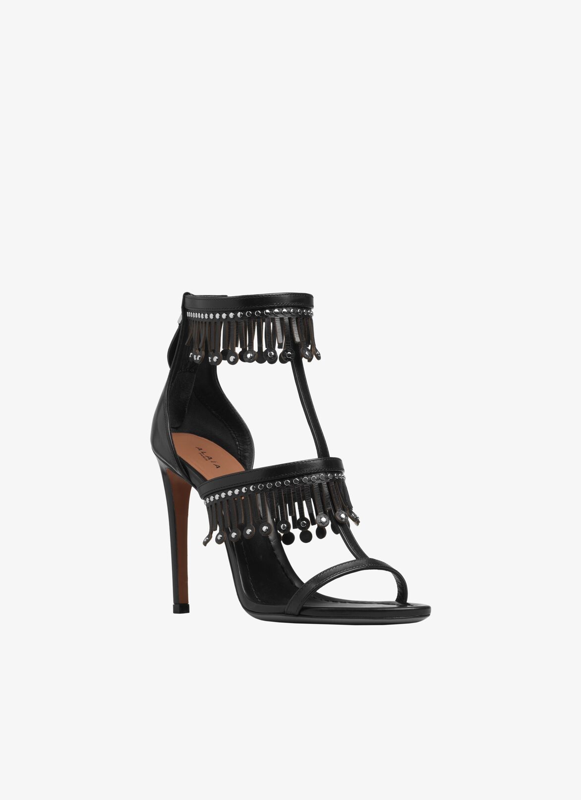 Heeled Sandal ALAÏA BLACK HEELED SANDAL